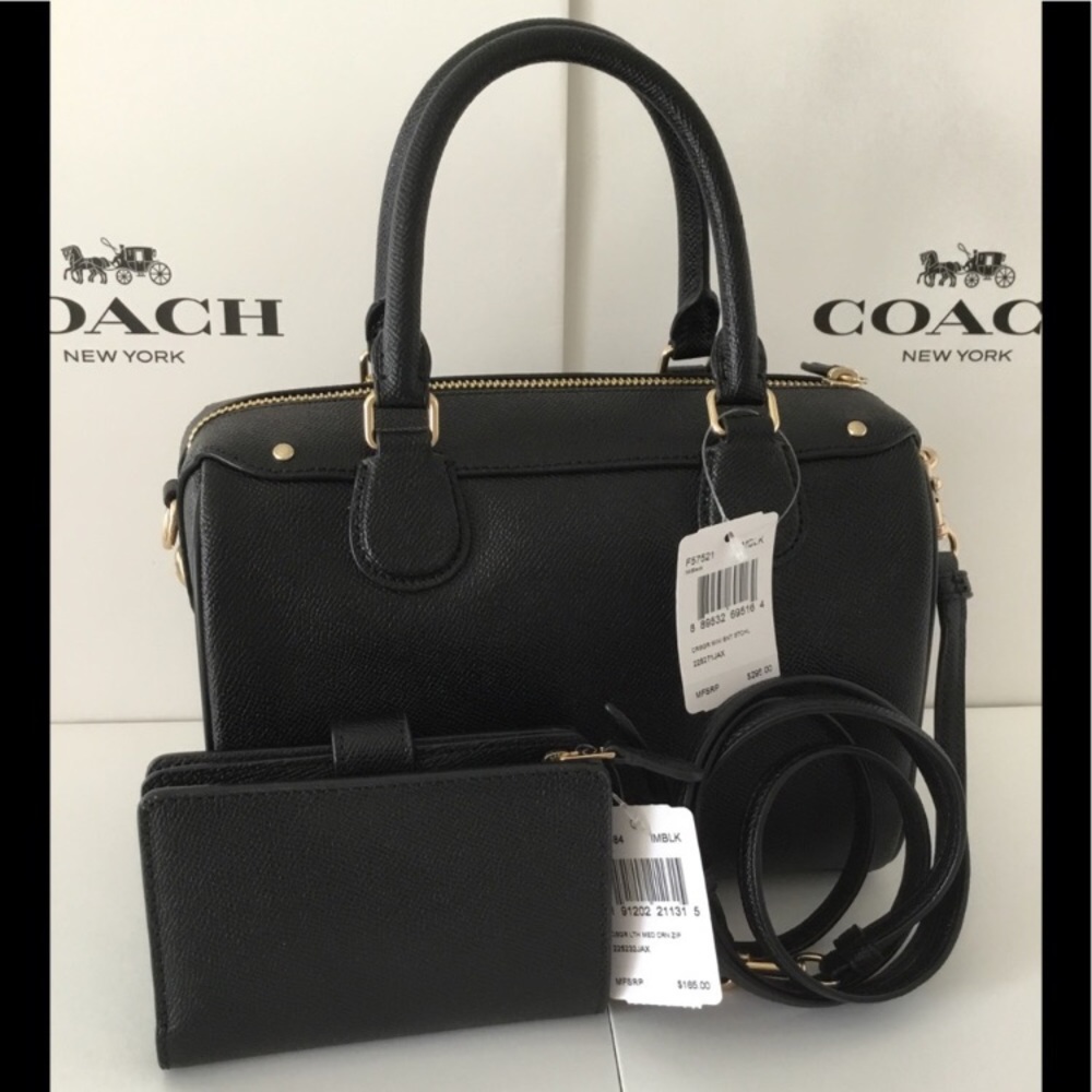 🌷coach Bennett set/crossbody/satchel & wallet - Picture 4 of 8
